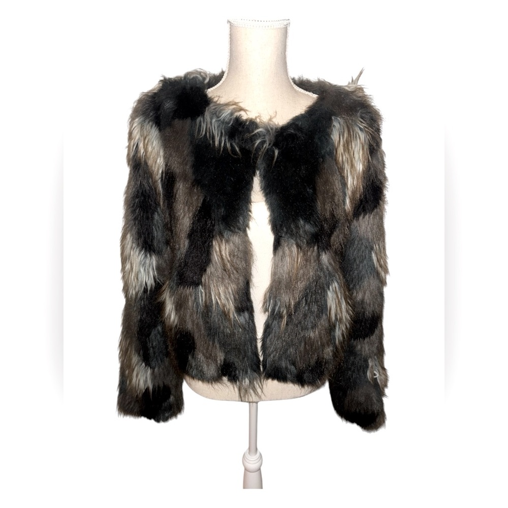 Romeo and Juliet faux fur jacket